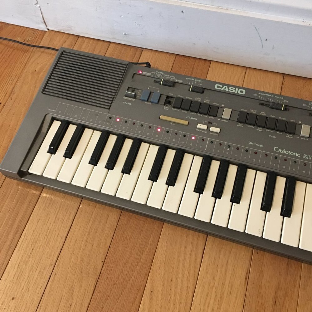 Vintage 70's 80's Casio Casiotone ROM Pack Keyboard Piano - Picture 10 of 15